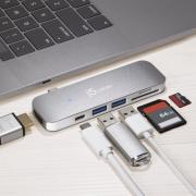 JCD386 USB-C  7-in-1 UltraDrive Mini Dock