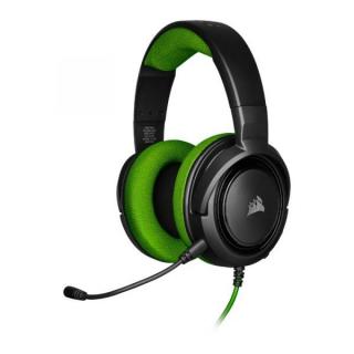 HS35 Stereo Gaming Headset - Black/Green 