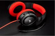 HS35 Stereo Gaming Headset - Black/Red