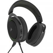 HS50 Pro Stereo Gaming Headset - Black/Green