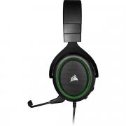 HS50 Pro Stereo Gaming Headset - Black/Green