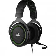 HS50 Pro Stereo Gaming Headset - Black/Green