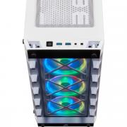 iCUE 465X Smart Windowed Mid Tower Chassis - White