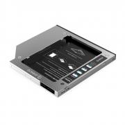 M95SS SATA3.0 Optical Caddy Drive - Silver