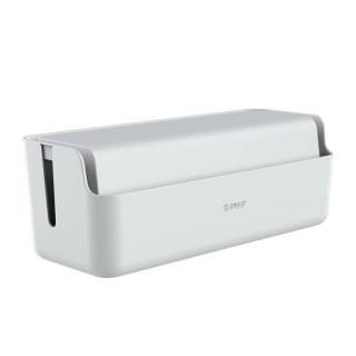 CMG-16 Storage Box for Power Cable and Surge Protector - White 