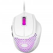 Mastermouse MM720 RGB Ergonomic Gaming Mouse - Glossy White