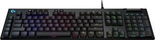 G815 Lightsync RGB Tactile Mechanical Gaming Keyboard - Black 