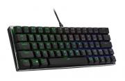 SK Series SK620 ARGB Low Profile Red Mechanical RGB Gaming Keyboard - Black