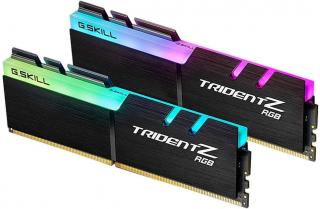 Trident Z RGB 2 x 8GB 3000MHz DDR4 Desktop Memory Kit - Black (F4-3000C16D-16GTZR) 