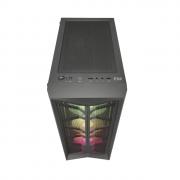 CMT211 Tempered Glass Mid Tower Chassis - Black