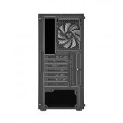 CMT211 Tempered Glass Mid Tower Chassis - Black