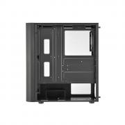 CMT211 Tempered Glass Mid Tower Chassis - Black