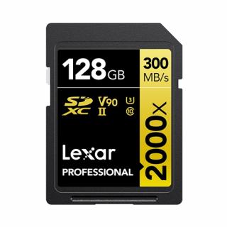 Professional 128GB SDXC UHS-II 2000x Memory Card 