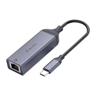 LINK Seamless Type-C to Gigabit Adapter - Black/Grey 