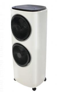 Twin Fan Evaporative Air Cooler with Remote 