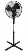 Alva Air 40cm Plastic Pedestal Fan - Black