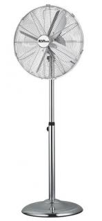 40cm Metal Pedestal Fan - Silver 