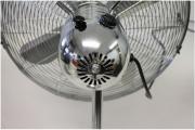 40cm Metal Pedestal Fan - Silver