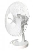 30cm Plastic Desk Fan (White)