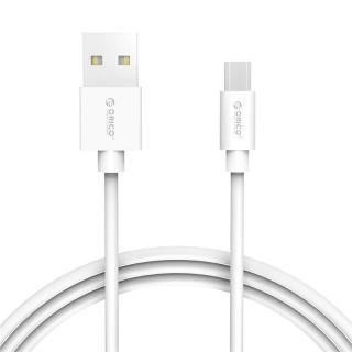 1m 3A Micro USB Charge & Sync Cable - White 