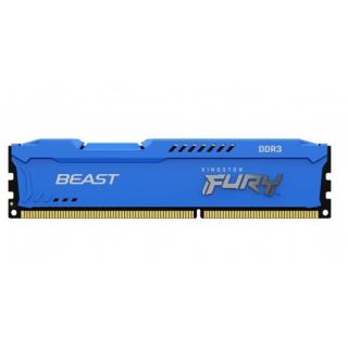 Fury Beast Blue 4GB 1600MHz DDR3 Desktop Memory Module - Blue (KF316C10B/4) 