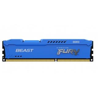 Fury Beast Blue 8GB 1600MHz DDR3 Desktop Memory Module - Blue (KF316C10B/8) 