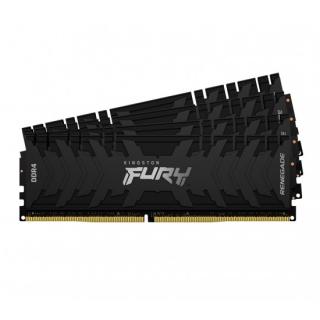 Fury Renegade Black 4 x 8GB 2666MHz DDR4 Desktop Memory Kit - Black (KF426C13RBK4/32) 