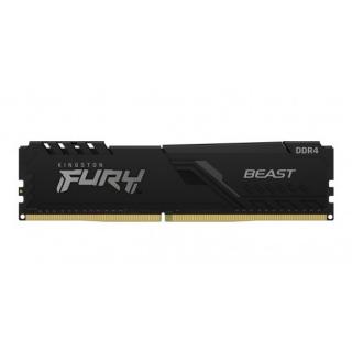 Fury Beast Black 4GB 2666MHz DDR4 Desktop Memory Module - Black (KF426C16BB/4) 