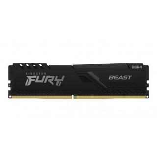 Fury Beast Black 16GB 2666MHz DDR4 Desktop Memory Module - Black (KF426C16BB/16) 