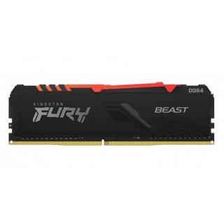 Fury Beast RGB 16GB 2666MHz DDR4 Desktop Memory Module - Black (KF426C16BB1A/16) 