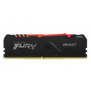 Fury Beast RGB 16GB 3200MHz DDR4 Desktop Memory Module - Black (KF432C16BB1A/16) 