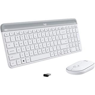 MK470 Slim 2.4 GHz wireless Keyboard And Mouse Combo - White 