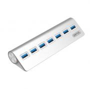 7-Port USB 3.0 Aluminium Hub - Silver