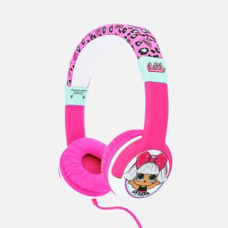 L.O.L. Surprise! My Diva Pink Kids 3.5mm Headphones 