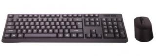 KM210 Wireless Desktop Keyboard & Mouse Combo - Black 