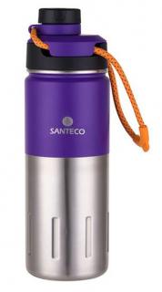KTWO 500ml Aurora Purple Vacuum Insulated Sports Bottle 
