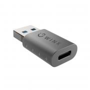 Link Simple USB to Female Type-C OTG Adapter (Dual Pack)