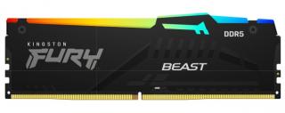 Fury Beast RGB 8GB 4800MHz DDR5 Desktop Memory Module - Black (KF548C38BBA-8) 