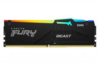 Fury Beast RGB 8GB 5200MHz DDR5 Desktop Memory Module - Black (KF552C40BBA-8) 