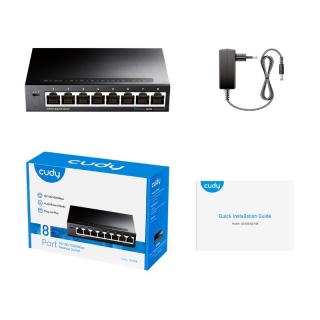 GS108 8-Port Unmanaged Gigabit Switch 