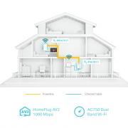 TL-WPA7517 KIT AV1000 Gigabit Powerline AC Wi-Fi Kit