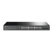 JetStream TL-SG2428P 24-Port PoE Smart Managed Rack Mountable Gigabit Switch with 4 x SFP Ports