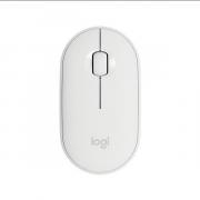 Pebble M350 Slim Silent 2.4Ghz Wireless And Bluetooth Mouse - Off White