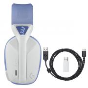 G435 Ultra-light LIGHTSPEED Wireless Bluetooth Gaming Headset - Off White & Lilac