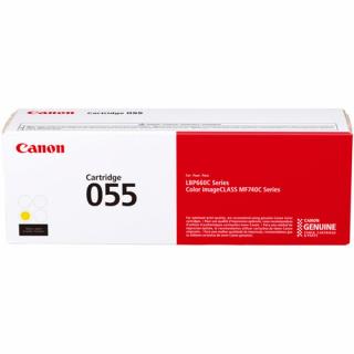 055 Standard Capacity Yellow Toner Cartridge (CCRG055Y) 