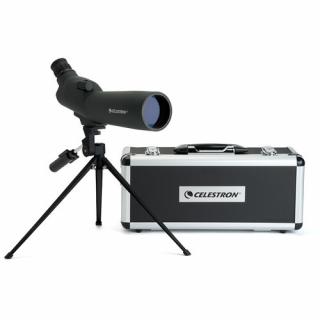 Up Close 20-60x60 45 Degree Zoom Refractor Spotting Scope Kit 