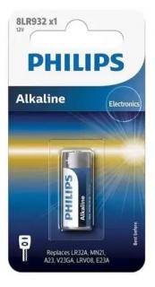 8LR932 12V 54 mAh Alkaline Battery - Blister 