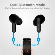 ET320 True Wireless IPX5 Bluetooth V5.1 Earbuds – Black