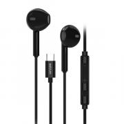 EB500 USB-C Metal Stereo Earphones - Black