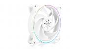 Sirius Pure ASP120 ARGB 120mm Chassis Fan - White (Single Pack)